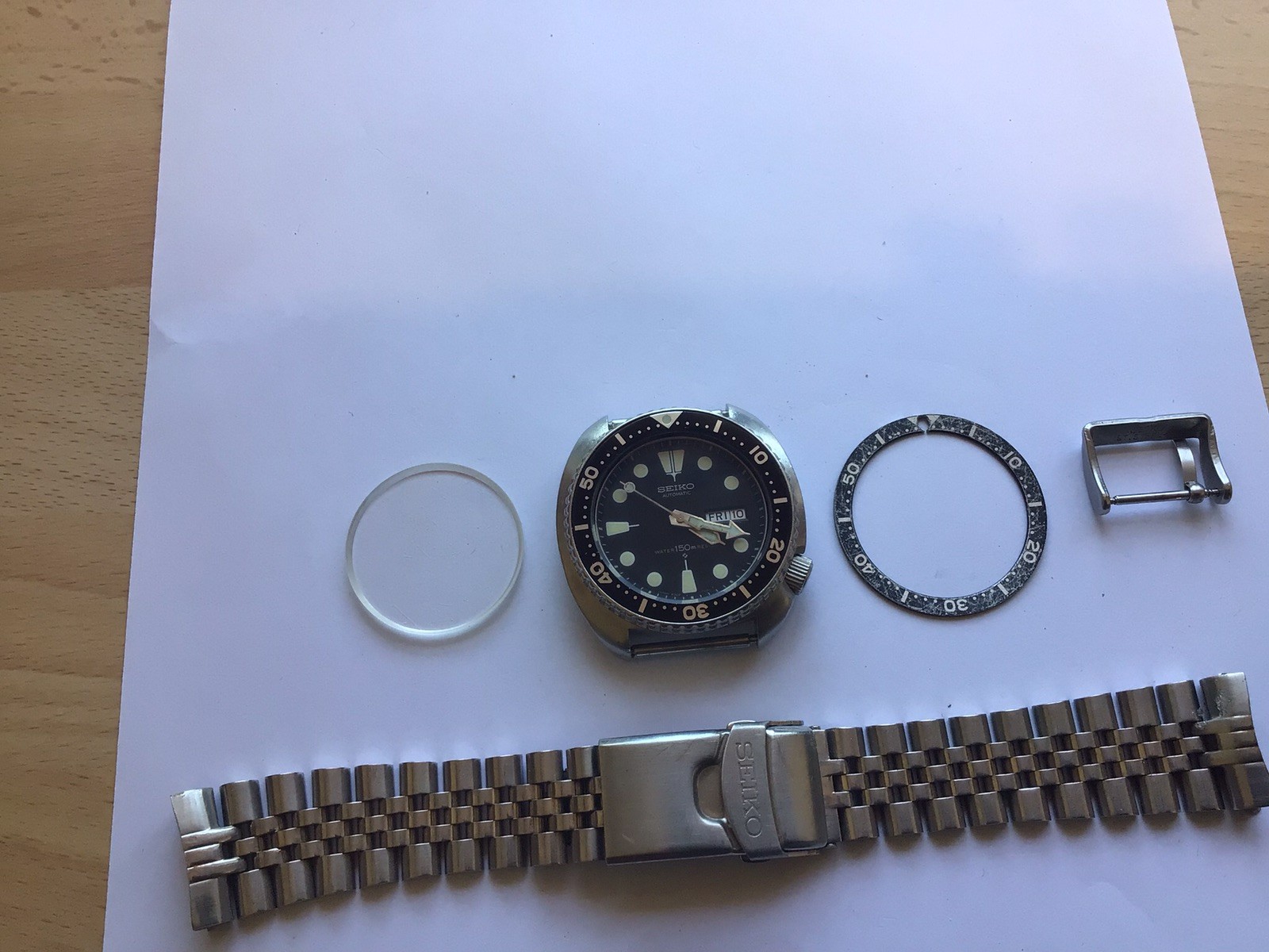 Seiko 6309-7040 Turtle Diver Men’s Automatic Wristwatch Steel Suwa dial 1977