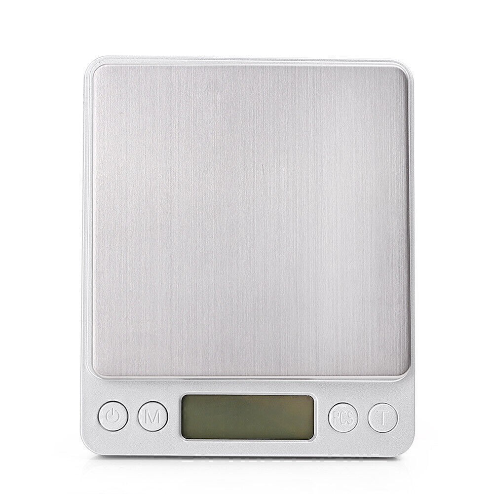 Electronic Balance Digital Pocket Scale Jewelry Weight w/ 2pc tray3000g x 0.01g