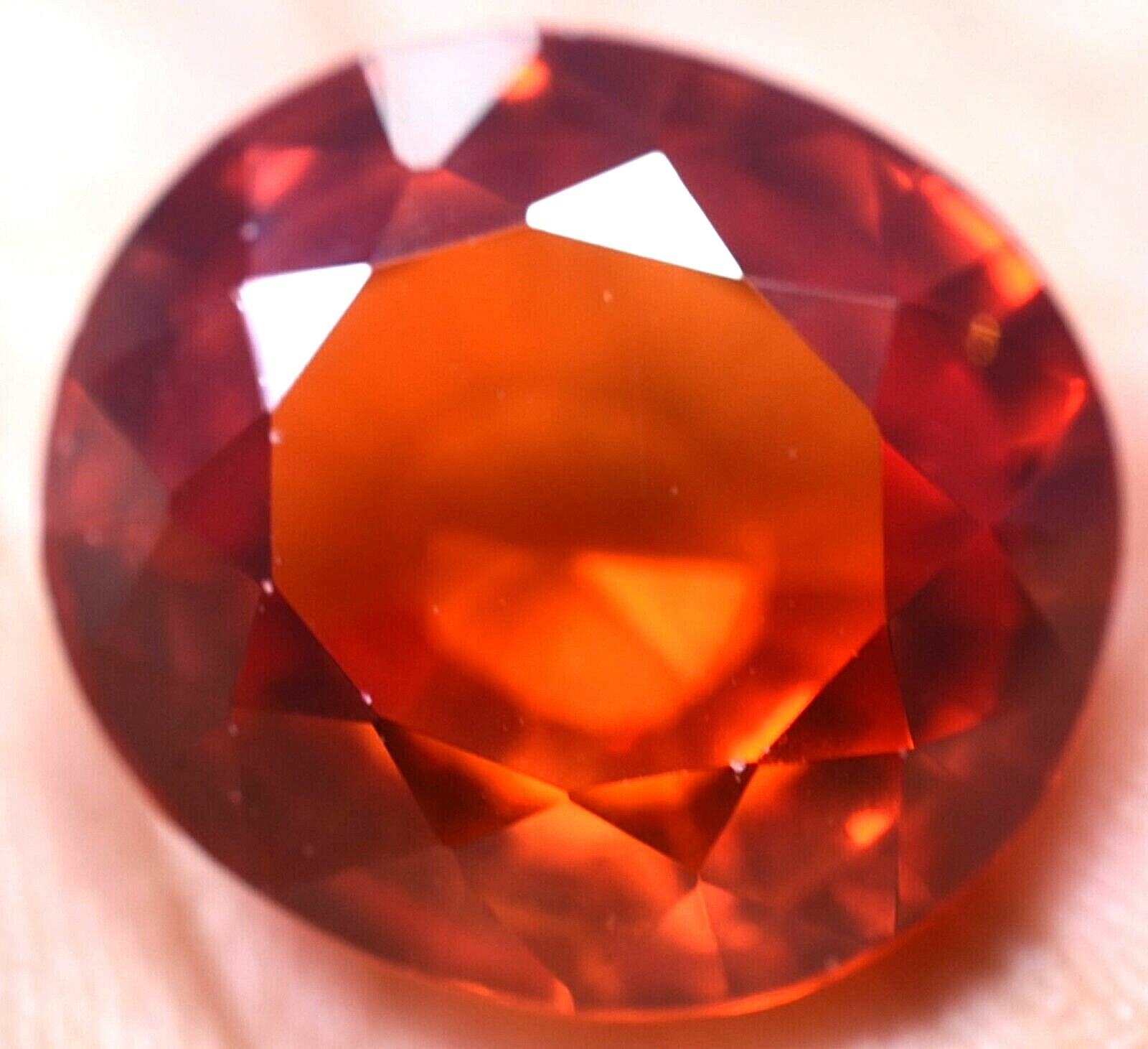 Extremely Rare Natural 21.75 Ct Padparadscha Sapphire GGL Certified Treated Gem