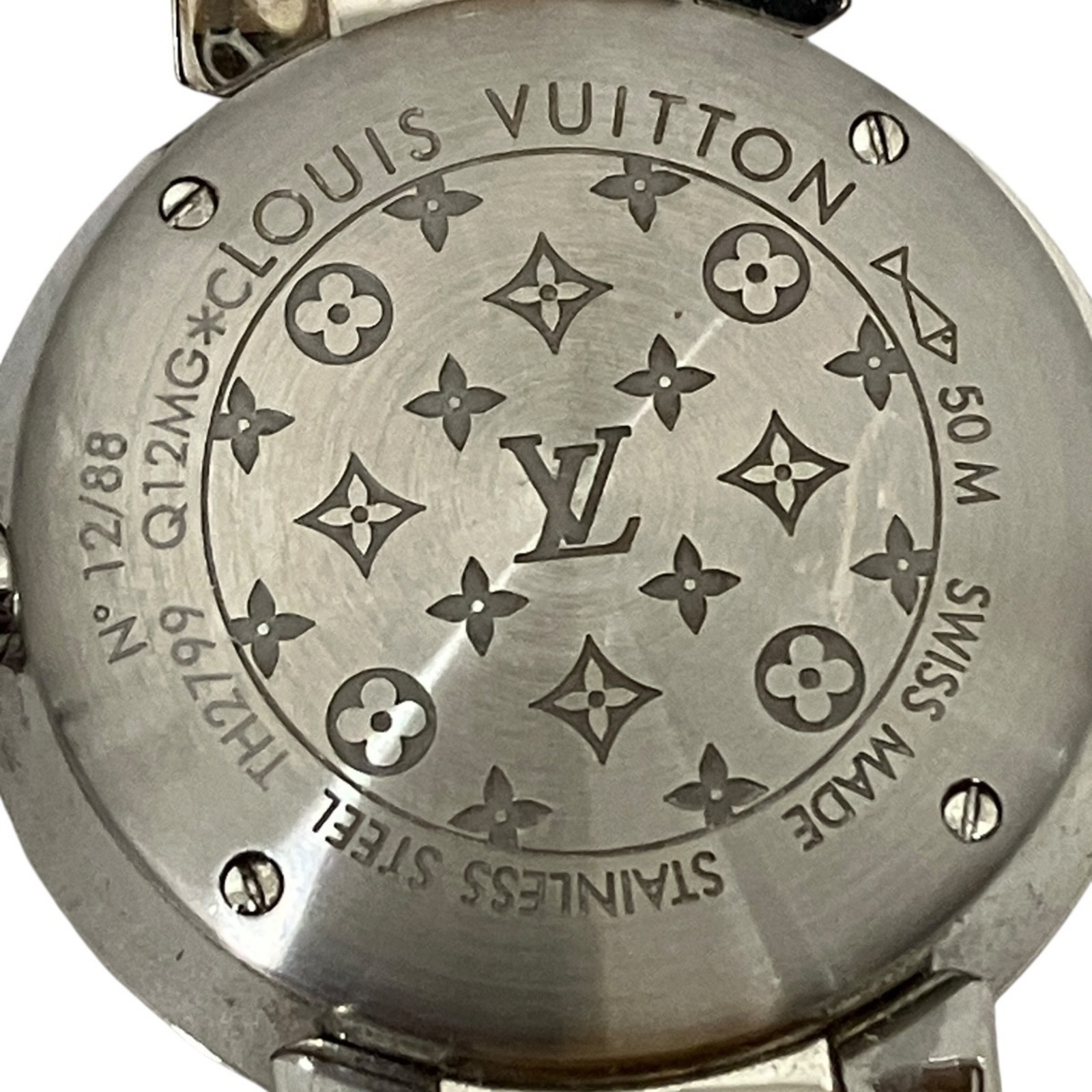 Louis Vuitton Tambour Monogram PM Watch, Verny, Total Weight 36.3g… GZl1irxp