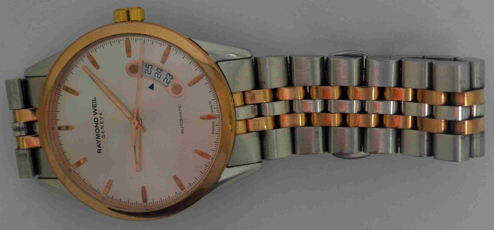 RAYMOND WEIL FREELANCER Gold & Steel Wristwatch. Ref: 2770, Cal: 4200