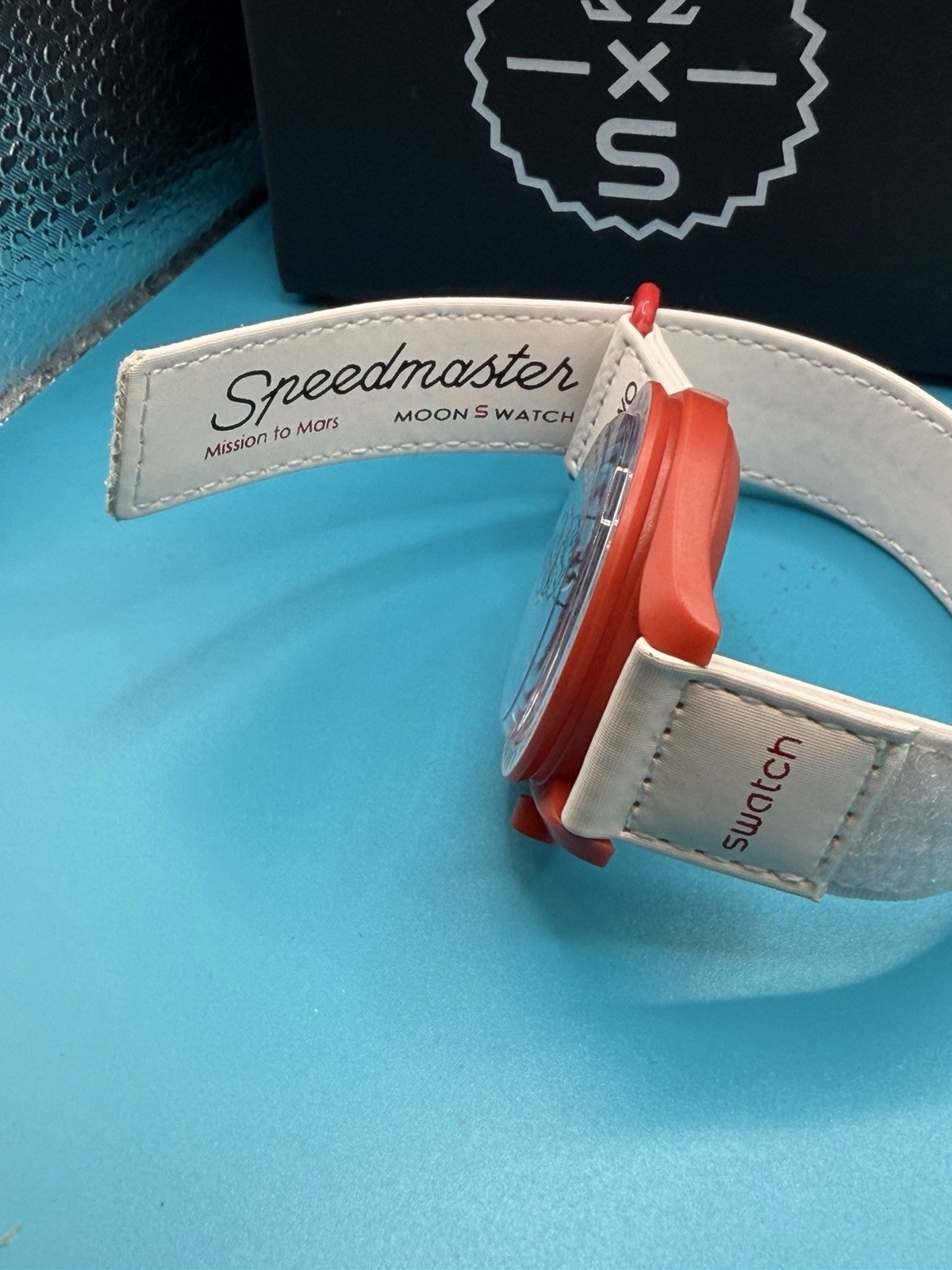 Omega x Swatch Mission to MARS Bioceramic Moon Swatch