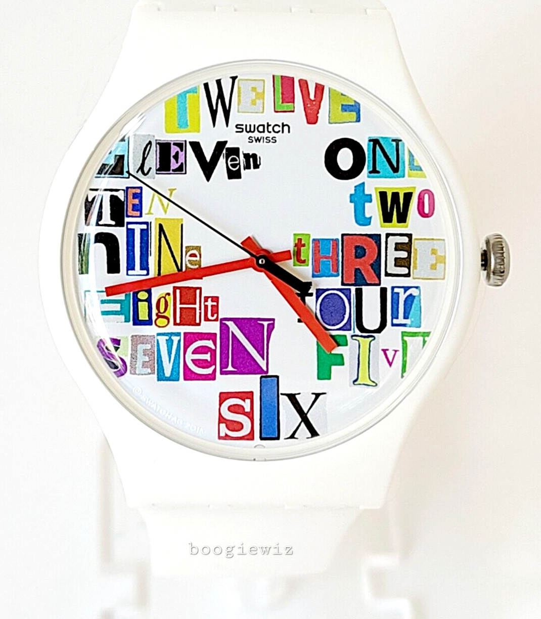 SWATCH SWISS MADE, MODEL MULTI COLLAGE, SUOW132 NIB