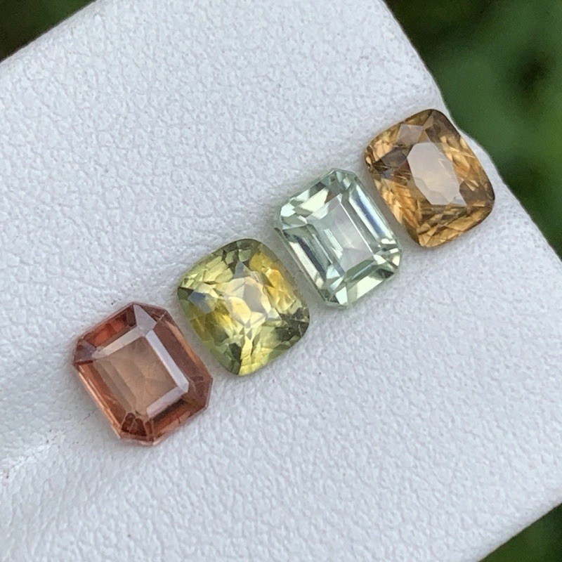 Mix Colors !! Natural Zircon Lot 4.90 ct Unheated Gemstone Srilanka