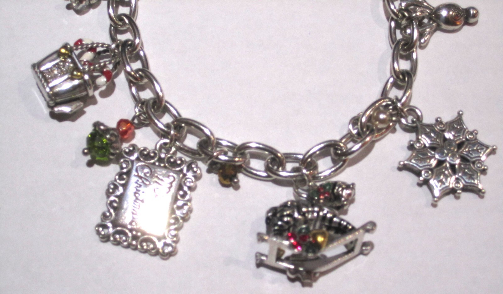 Brighton YULETIDE Collection Christmas Holiday Charm Bracelet – RETIRED.