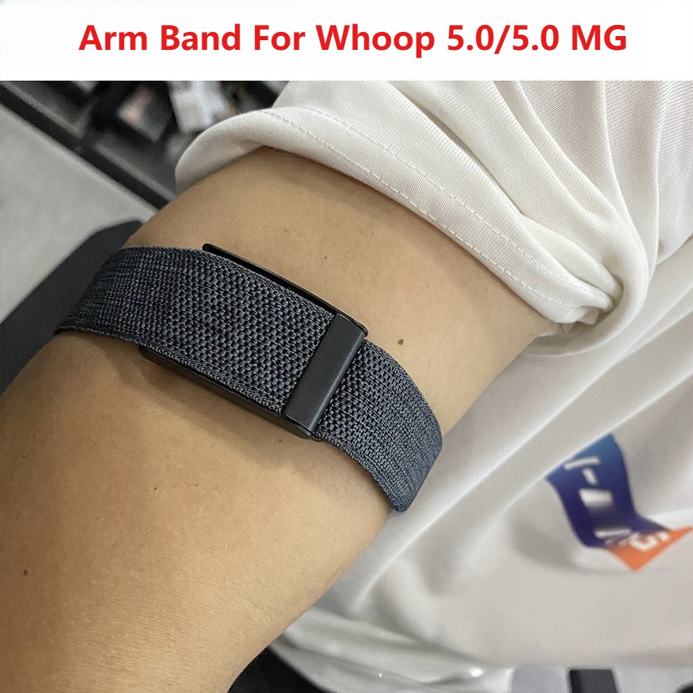Nylon Sports Loop Breathable Bicep Band Waterproof For Whoop 5.0 One/Peak/MG