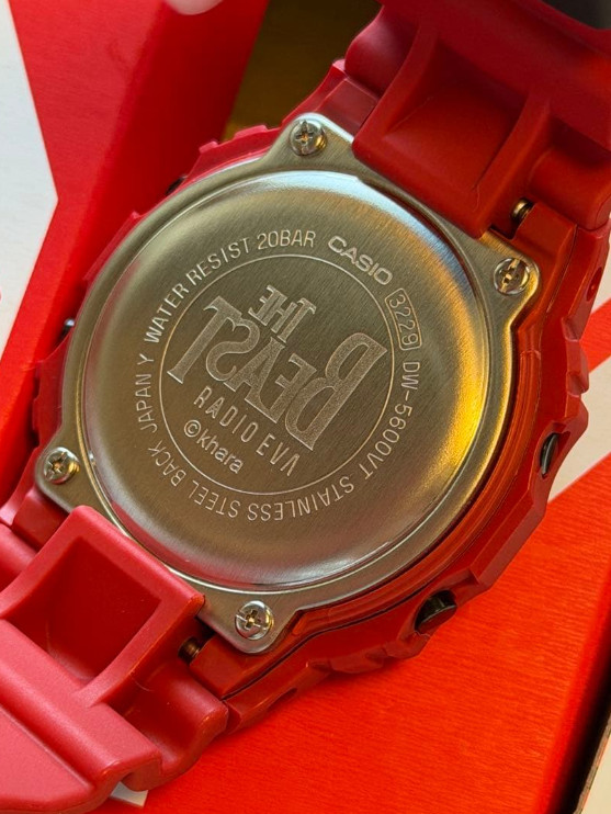 Neon Genesis Evangelion & G-Shock Collaborated New Watch【EVA-02 The Beast Model】