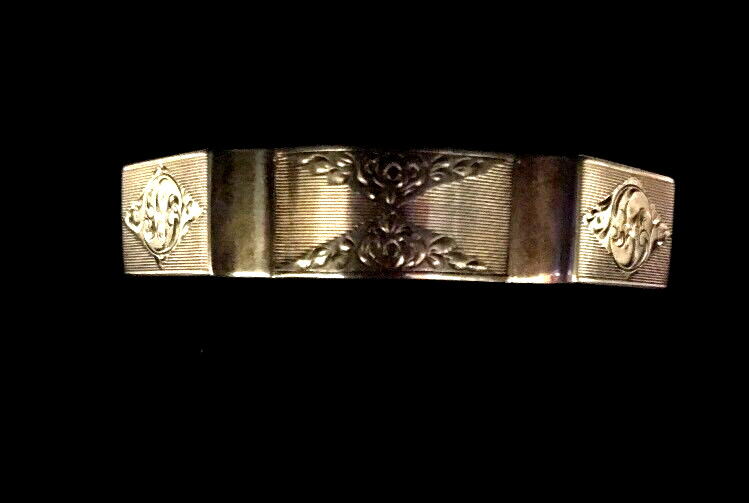 Vintage .900 Silver Art Nouveau Bangle 25.0g