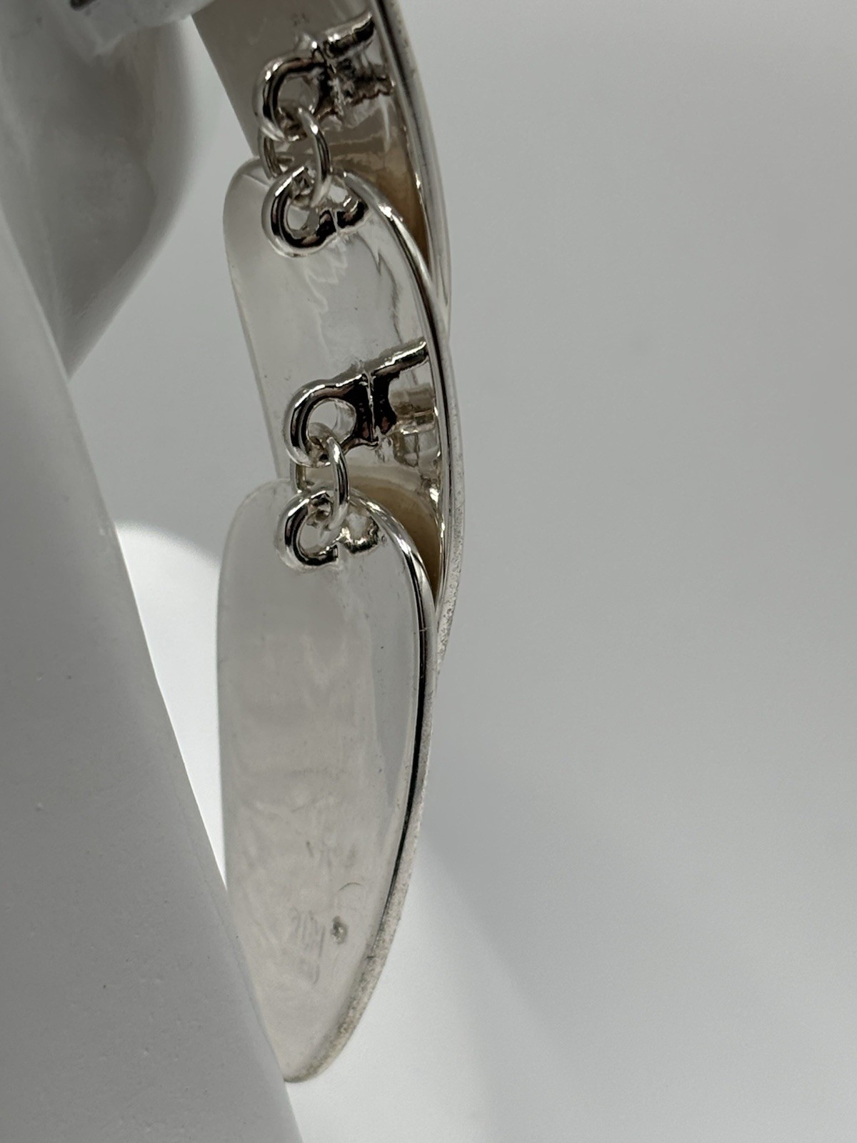 Robert Lee Morris Teardrop Dangle Earrings Signed 3 in