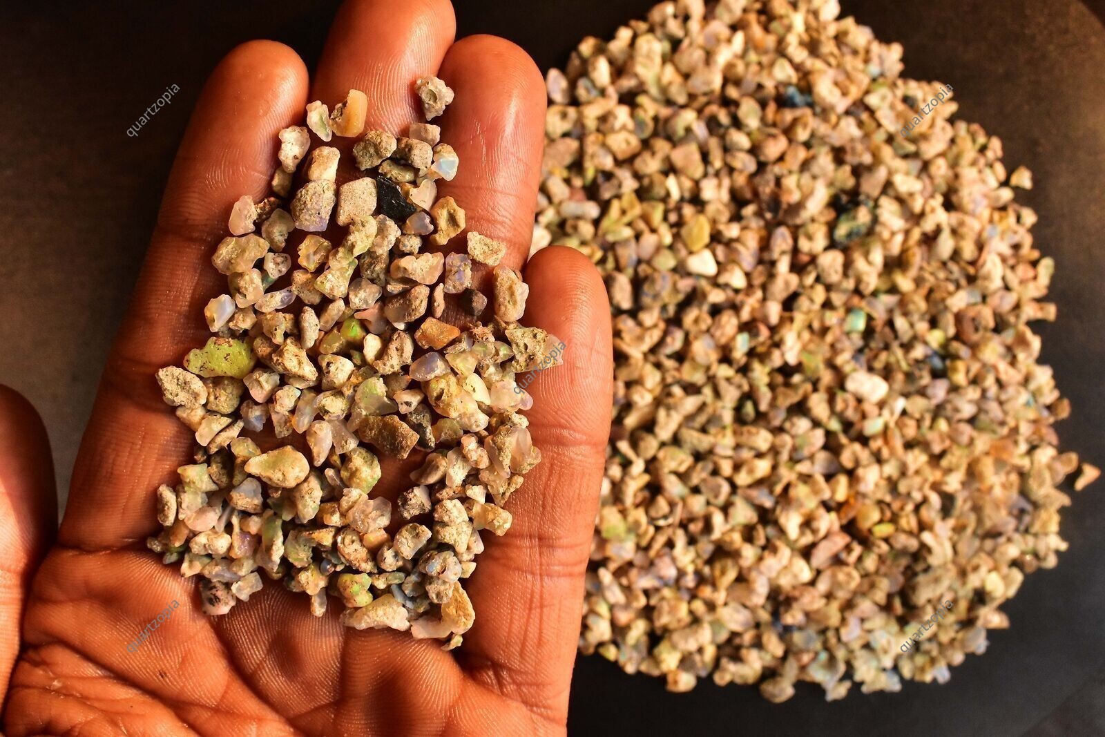 Natural Ethiopian Fire Opal 100 Cts Uncut Certified Gemstone Rough Lot