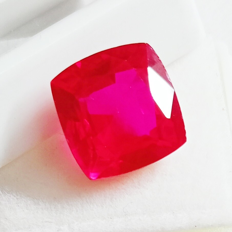 Unheated 10.90 Ct Natural Certified Pigeon Blood Red Ruby Loose Gemstone JM218