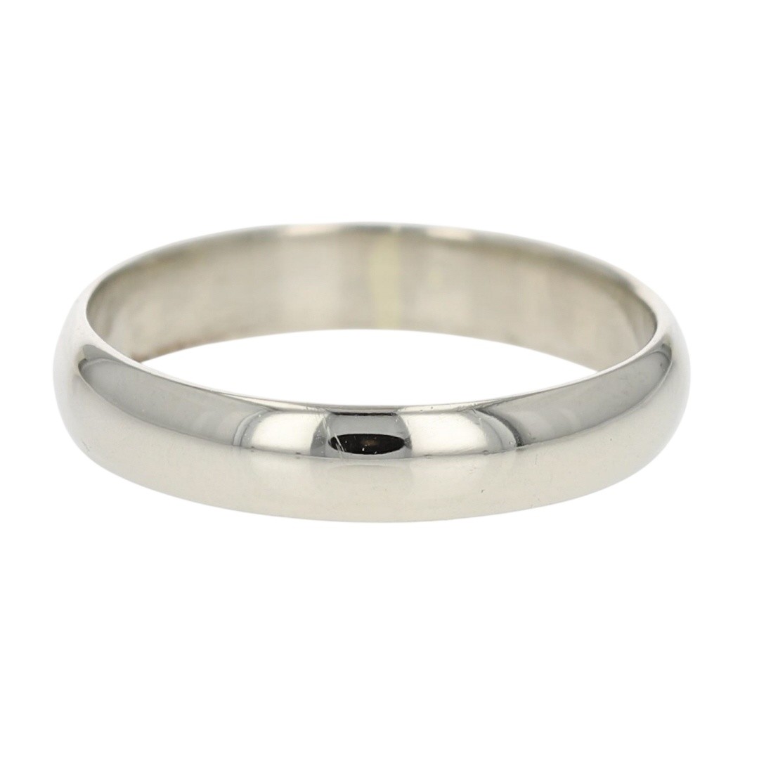 3.9mm Polished Classic Wedding Band Ring 10k White Gold 2.82 Grams Size 7.75