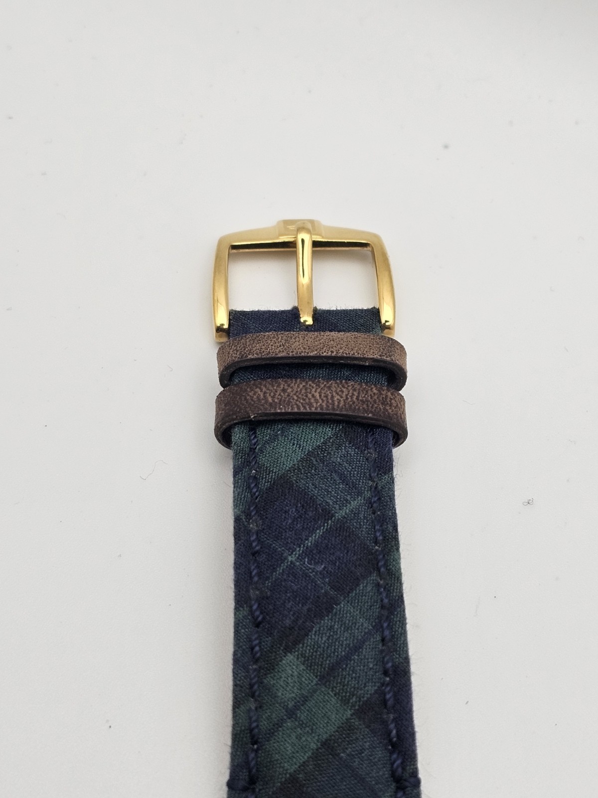 2013 SPERRY TOP-SIDER CLASSIC FLANNEL BLUE/GREEN/GOLD 40MM WOMEN ANALOG WATCH🔥