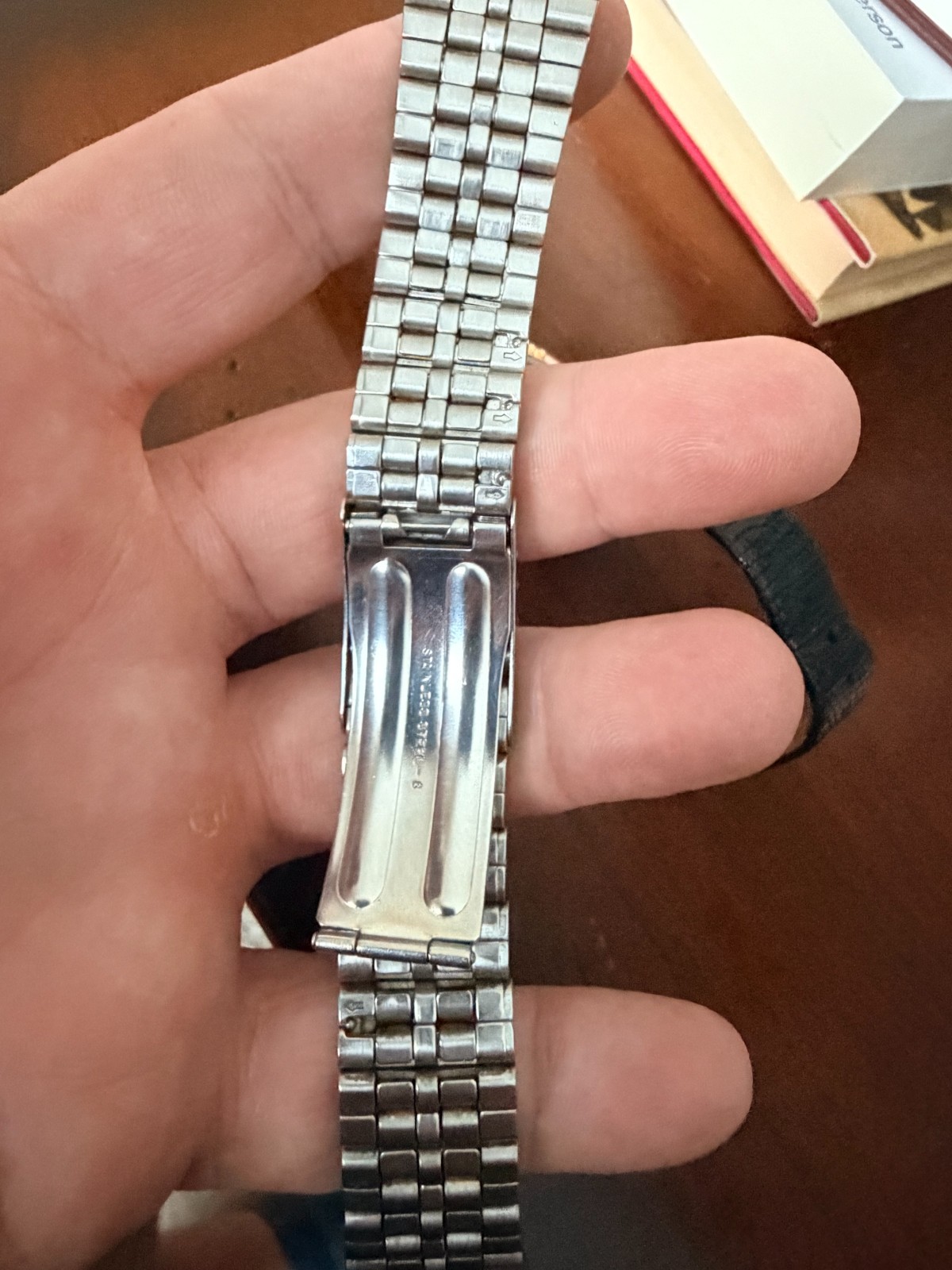 Vintage Seiko H801-7028 Analog Digital Quartz Watch; Orig Bracelet; NOT WORKING.