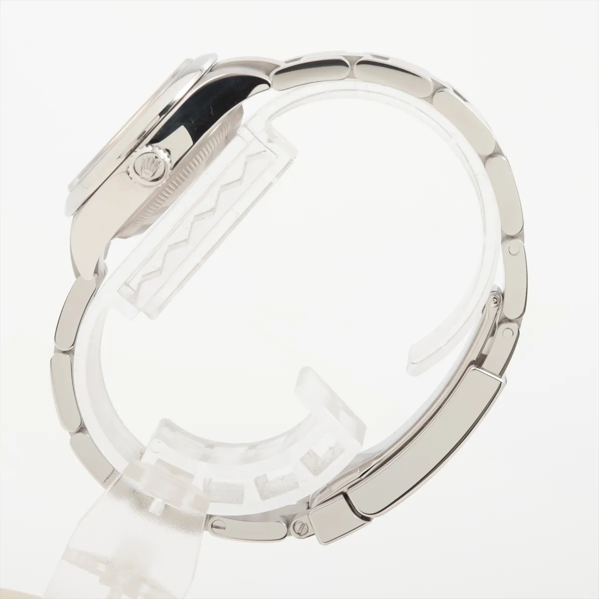 Rolex Oyster Perpetual 28 276200 SS SS AT pistachio dial oyster bracelet