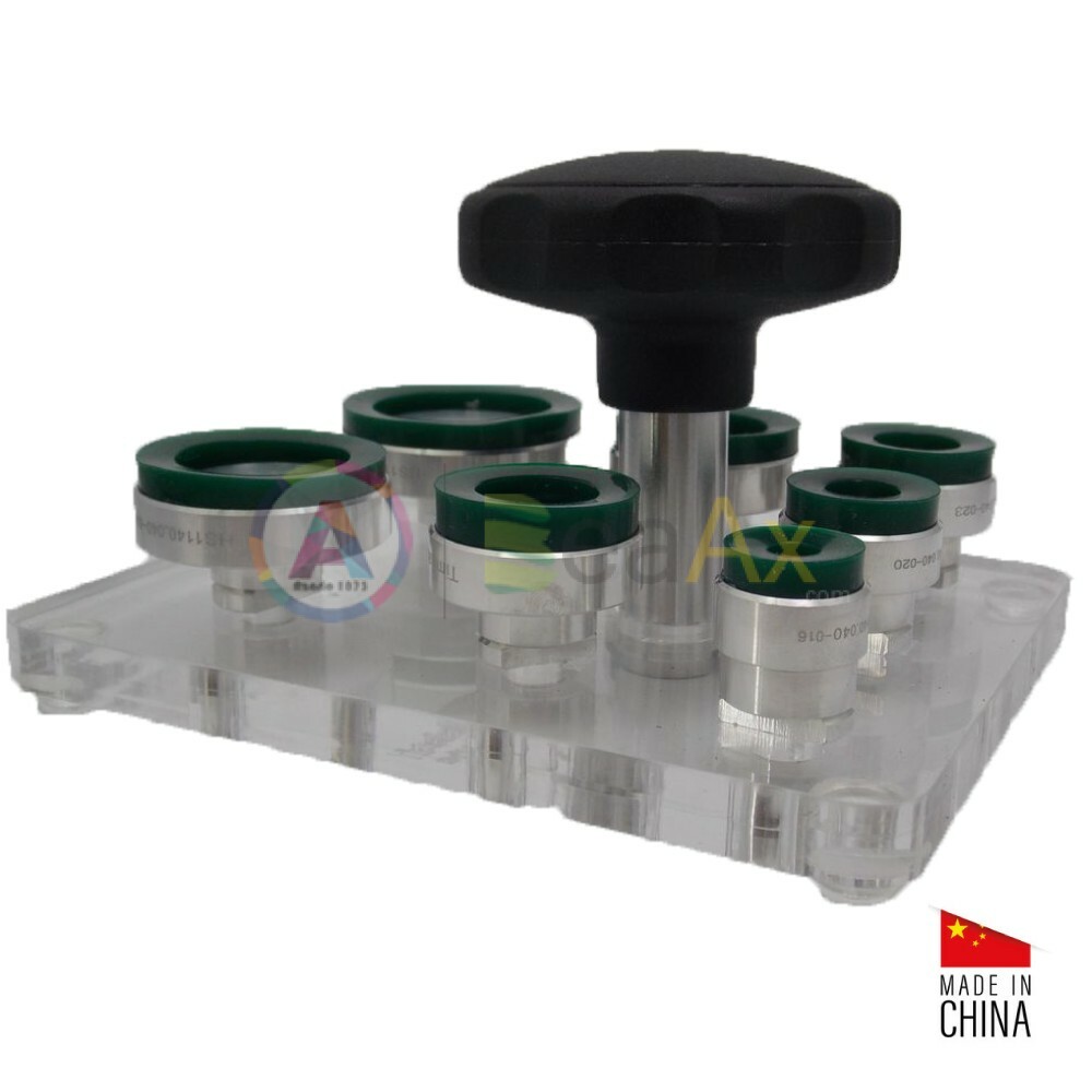 Tasselli adiprene a ventosa 8 pz pomolo e base plastica ø 16 a 40 mm BeaAx tools