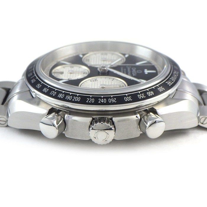 Omega Speedmaster 326.30.40.50.01.002 Black Dial Date Chronograph Tachymeter Lum