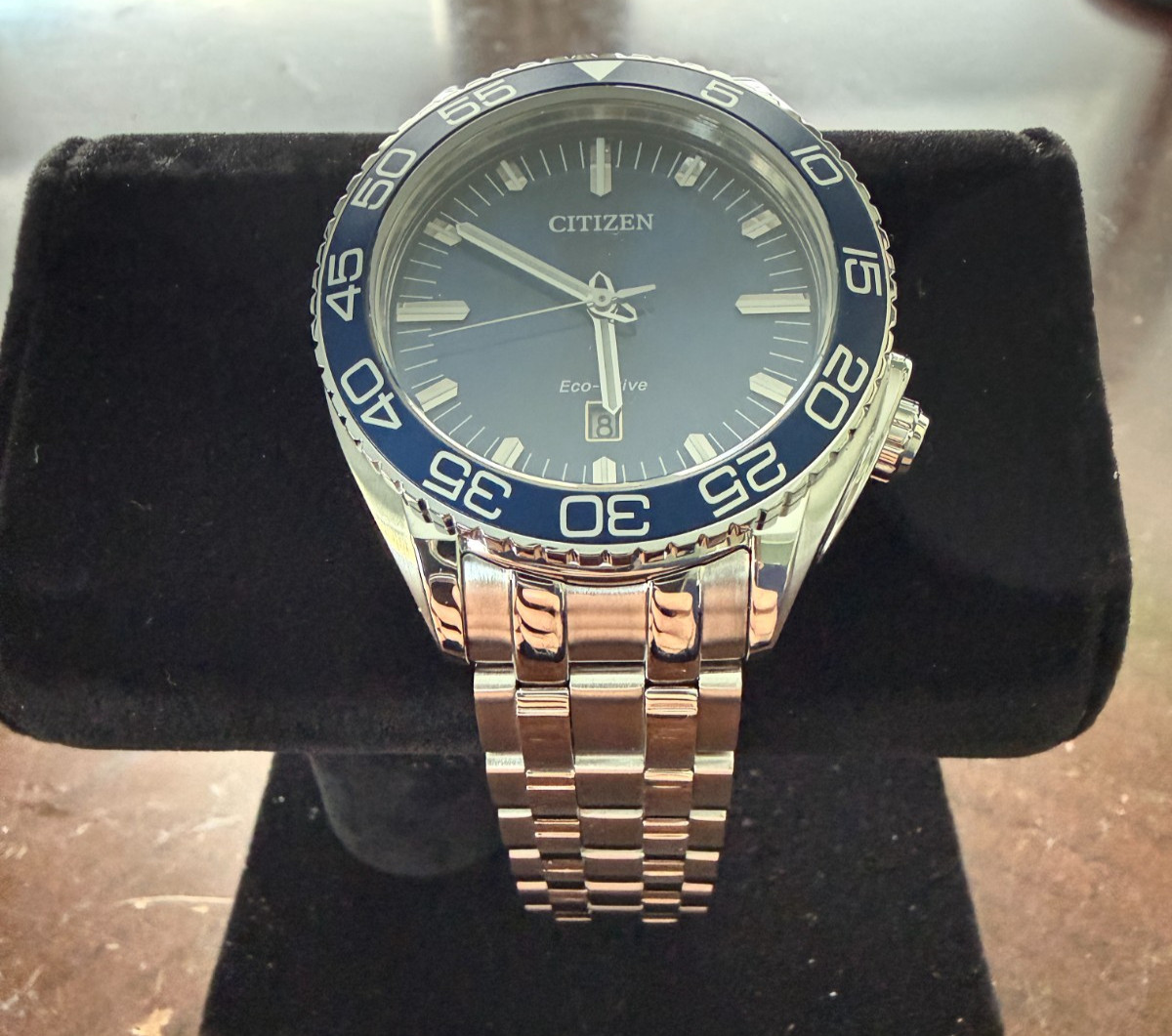Citizen Carson AW1770-53L Eco-Drive Blue Dial 42mm Men’s Watch w/ Box