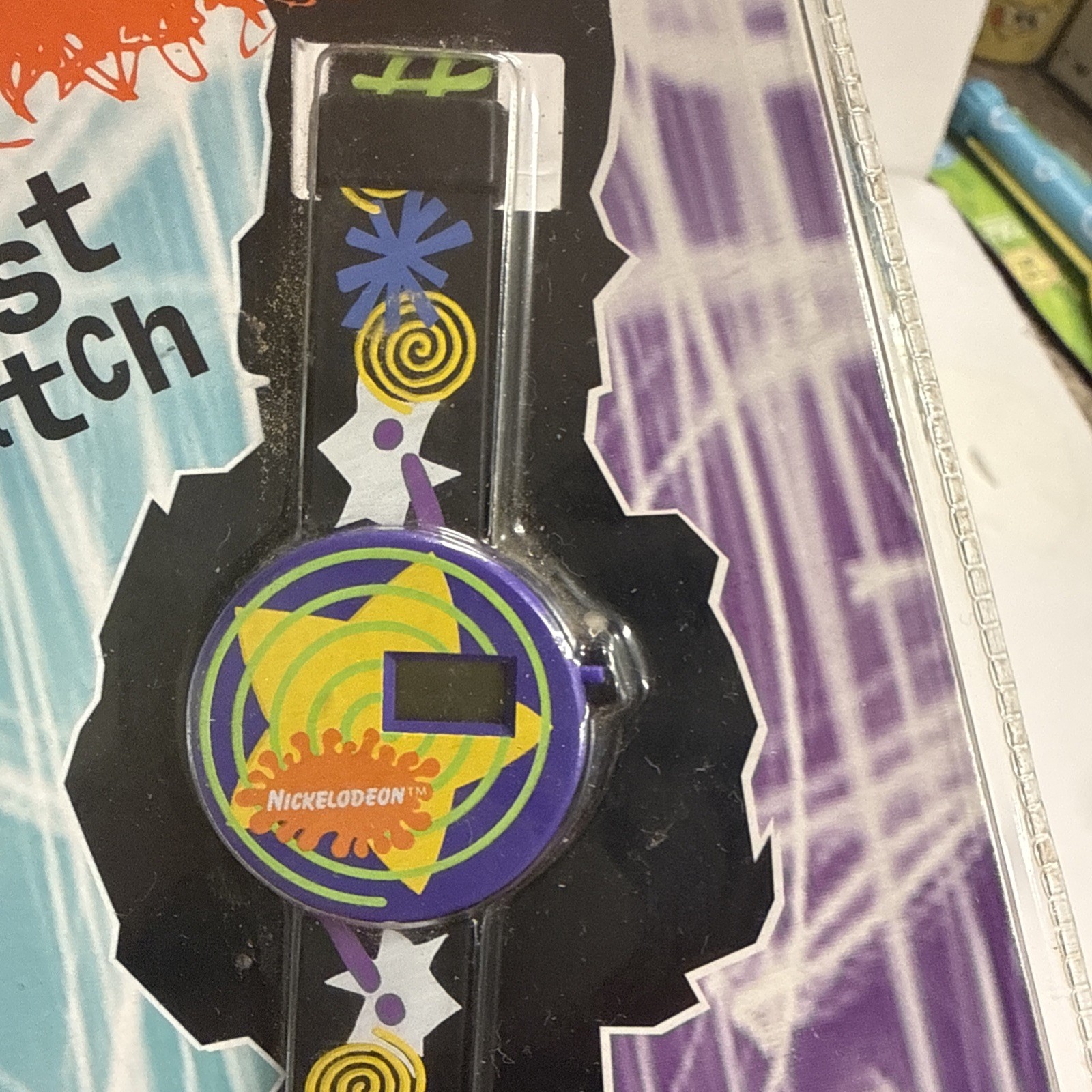 Nickelodeon Wrist Watch By Hope Vintage 1995 New Old Stock