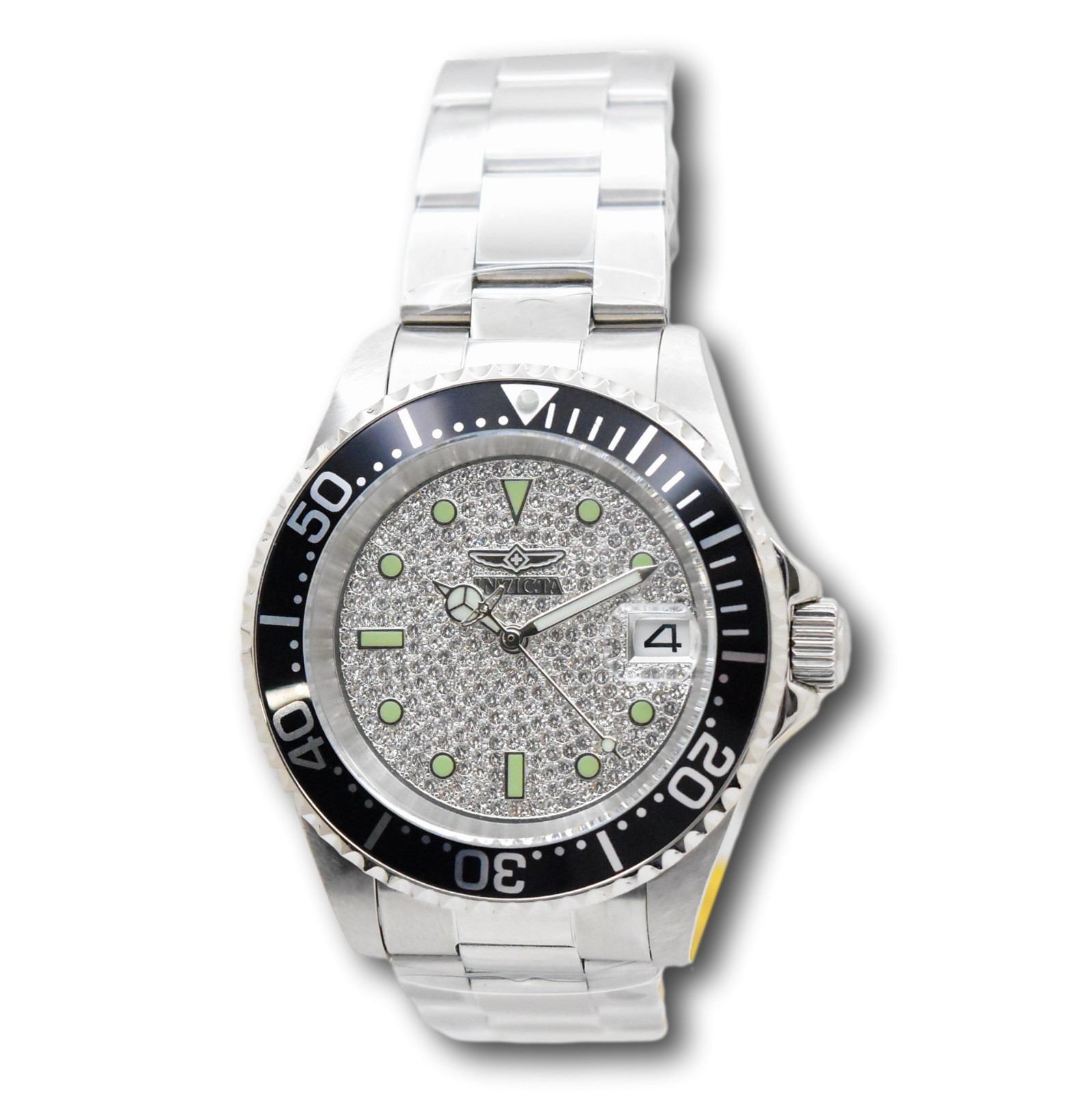 Invicta Pro Diver Starlight Diver Crystals Dial Japan Automatic 40mm Watch 50278