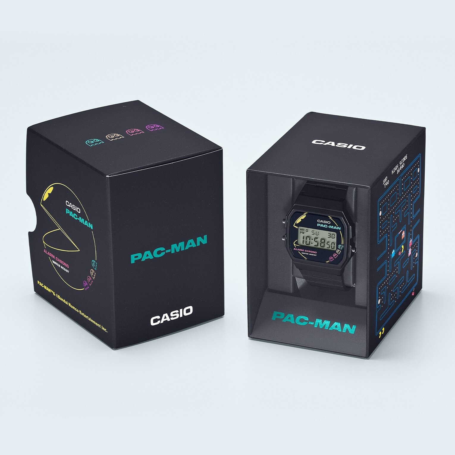 CASIO CLASSIC Men’s Watch F-91WPC-1AJR Black Pac-Man collaboration LIMITED