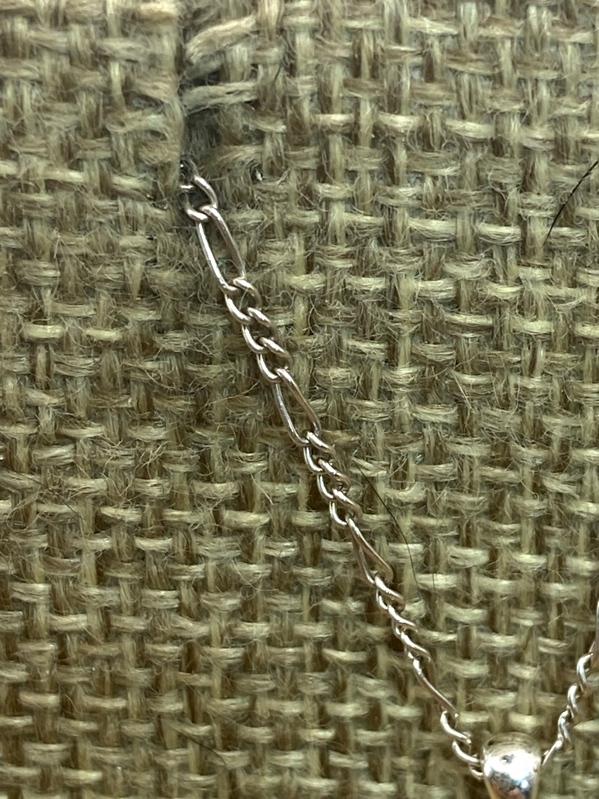 Vintage LA Studios Believe Scripted Sterling Silver Pendant Necklace 20”