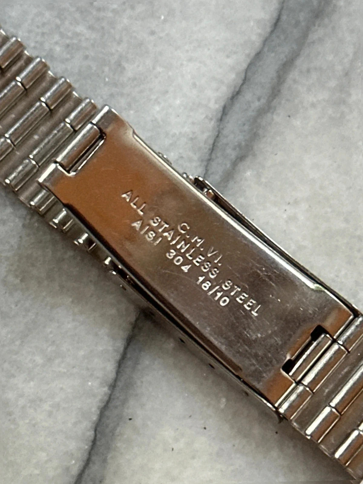 Bracelet Métal stock horloger 15 mm