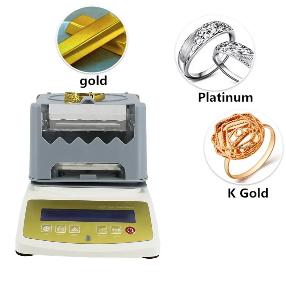Gold Purity Tester Machine For Jewelry Industry Bank Pawn Industry Range 300g