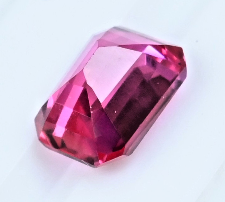 3.45Ct Natural Myanmar Red-Pink Spinel Emerald Certified Flawless Loose Gemstone
