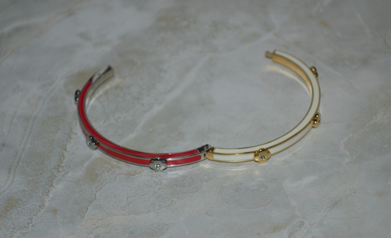 Henri Bendel Miss Bendel Petal Bangle Bracelet