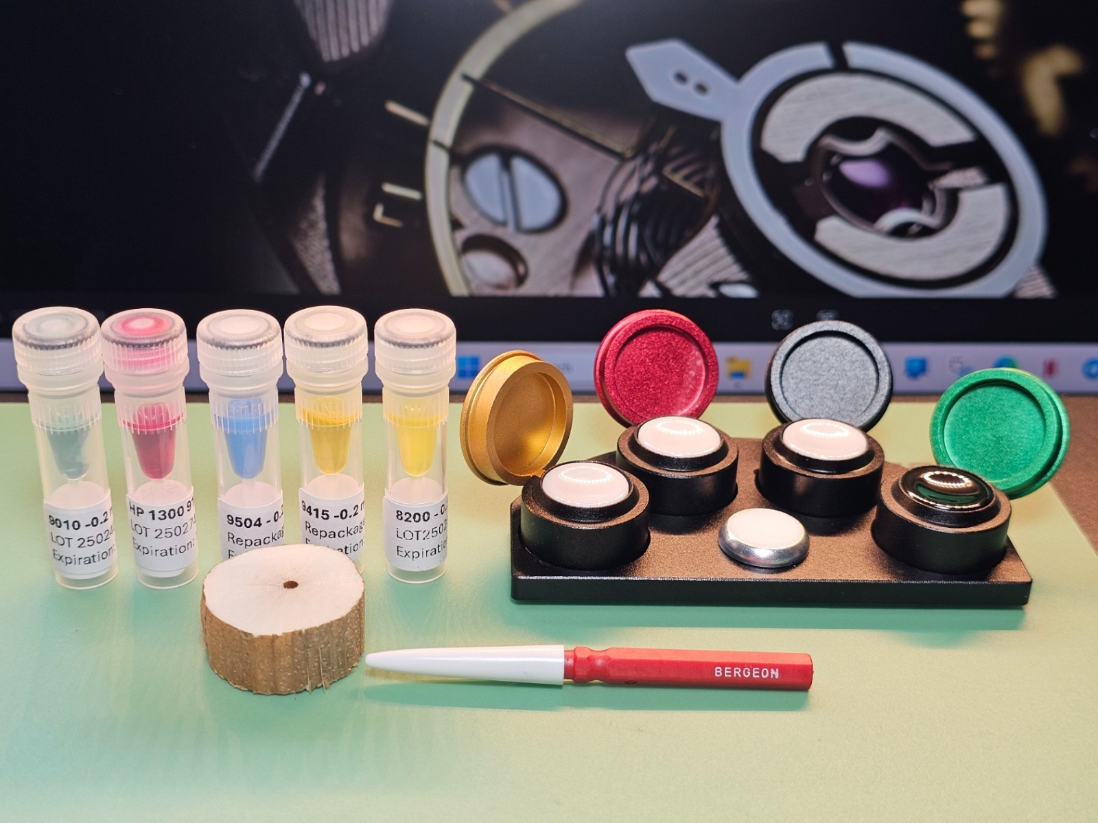 Moebius Watch Oils Kit | Repackaged Oils 0.2ml (choose variation you will get)