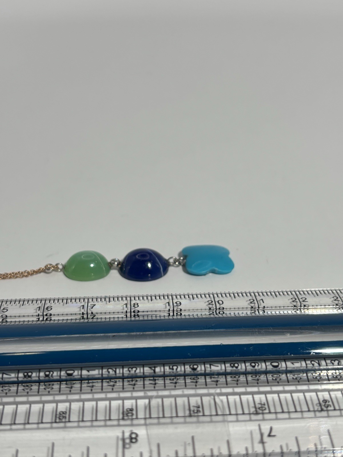 diamond necklace fine jewelry14k rose gold chain jade, sapphire star torque