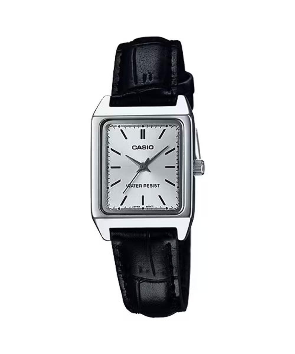 CASIO LTP-V007L-7E1 LTPV007 SILVER / WHITE DIAL WOMEN’S QUARTZ WATCH