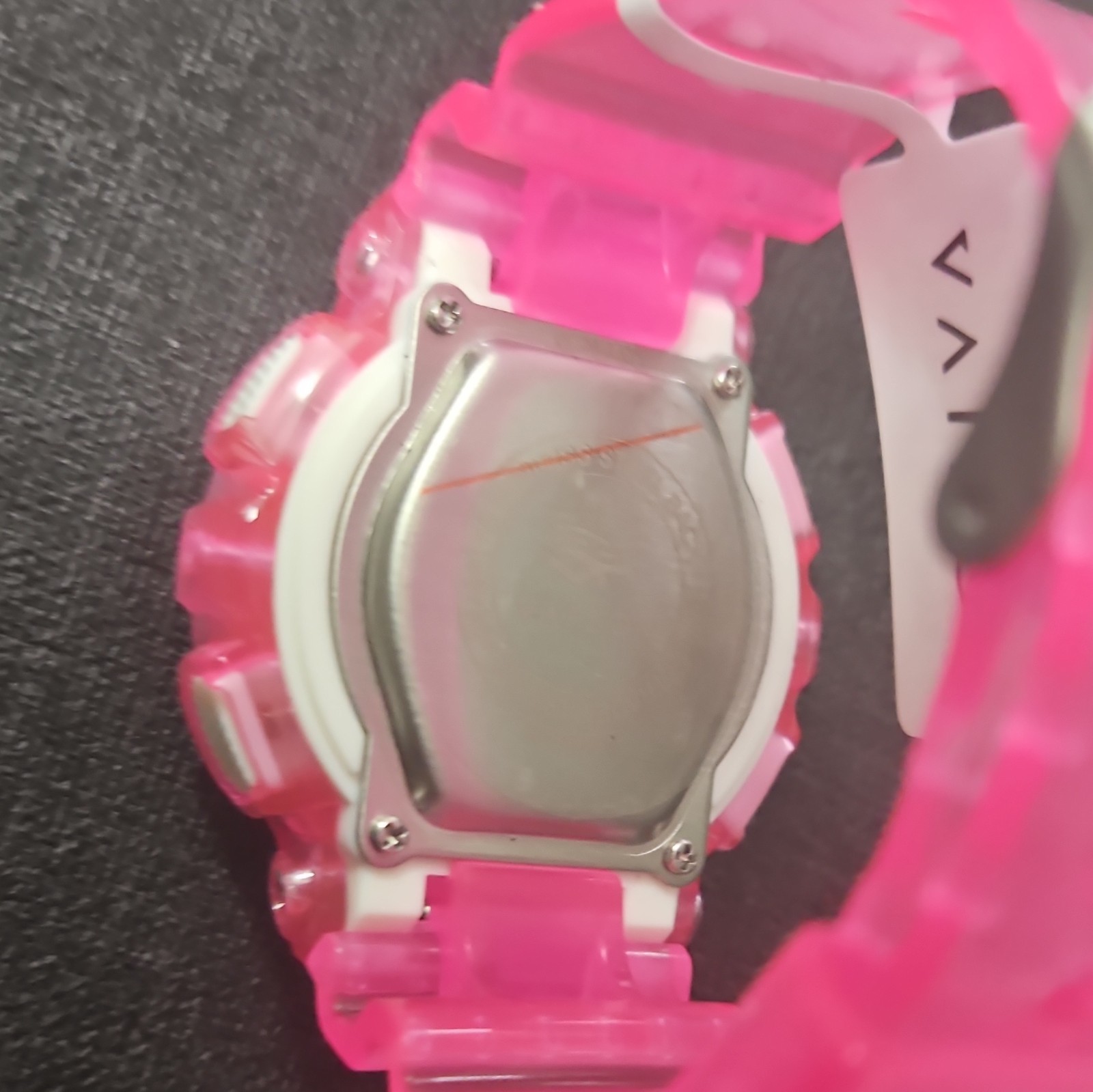 Invicta Activa Quartz Pink Resin Strap Watch Analog-Digital Date w/ Case