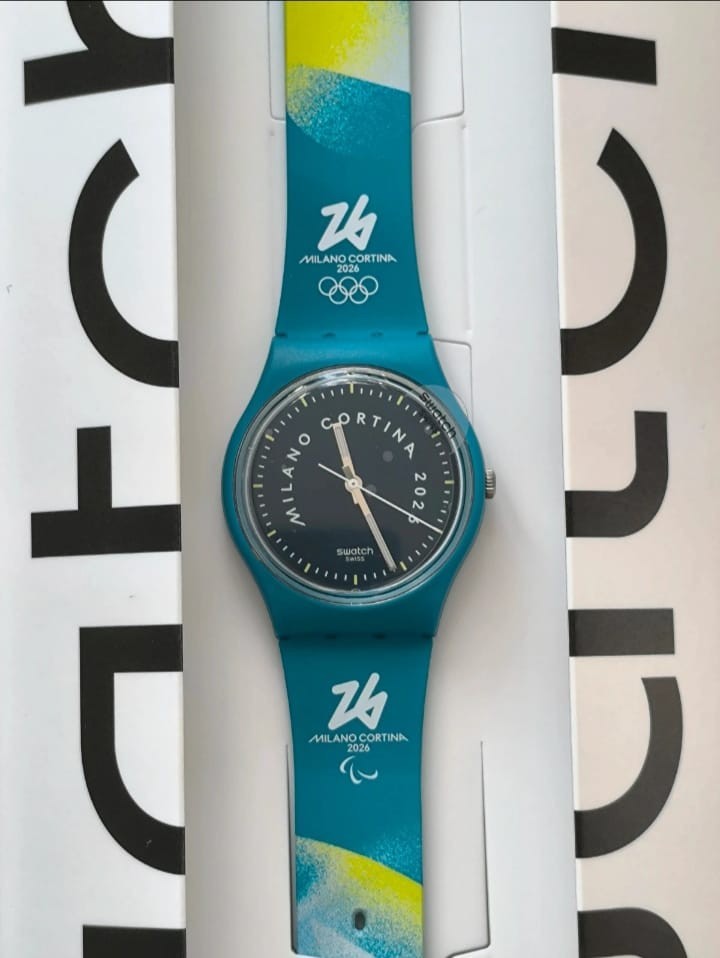 Swatch Olympics Milan Cortina 2026 Watch – Limited Edition Volunteers