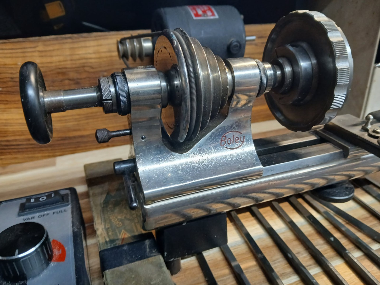 Vintage Boley Watchmakers Jewelers Lathe – GERMANY
