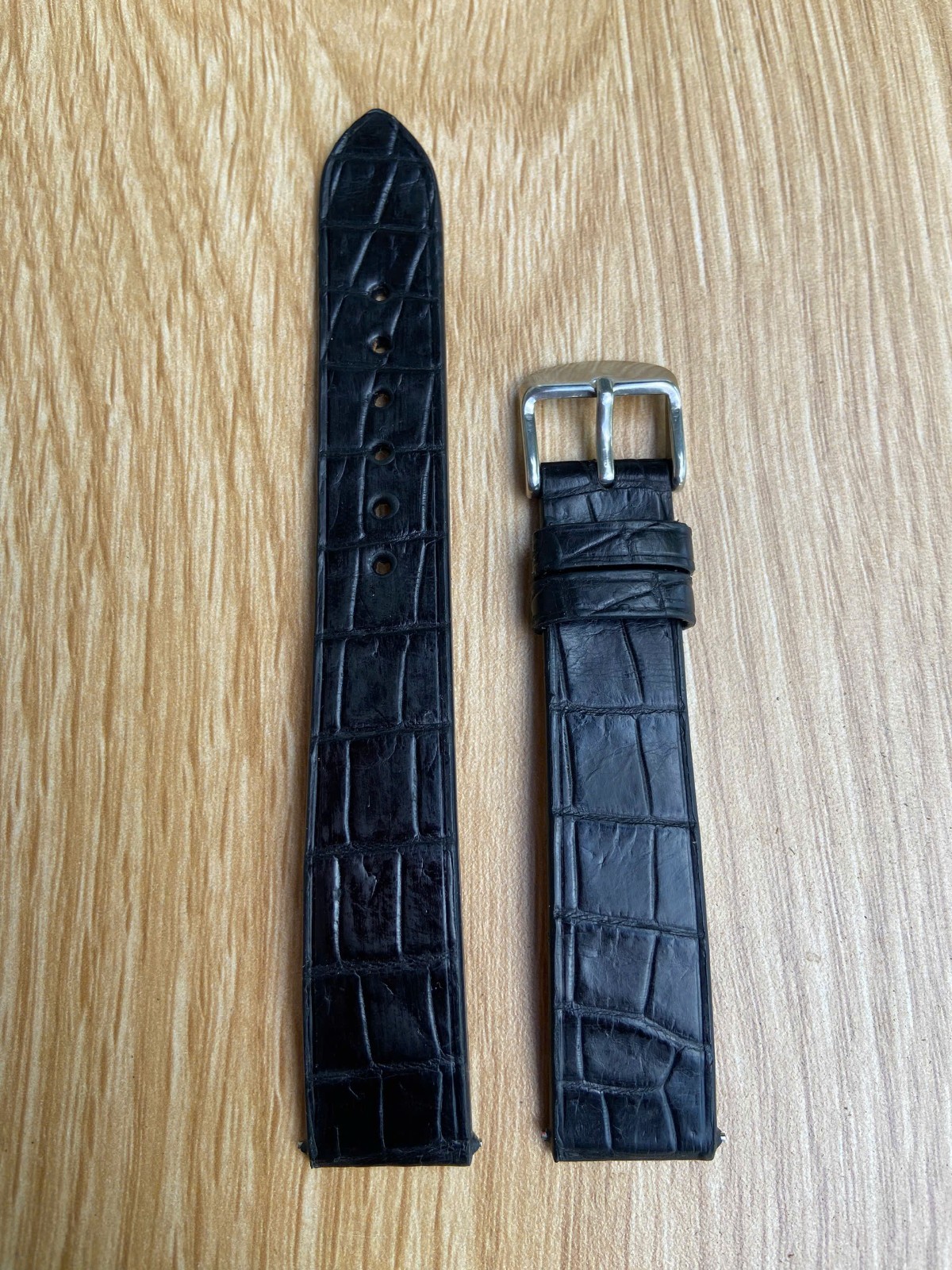 Real Black leather Watch Strap Band 14 16 17 18 19 20mm 21mm 22mm 23mm 24mm 26mm