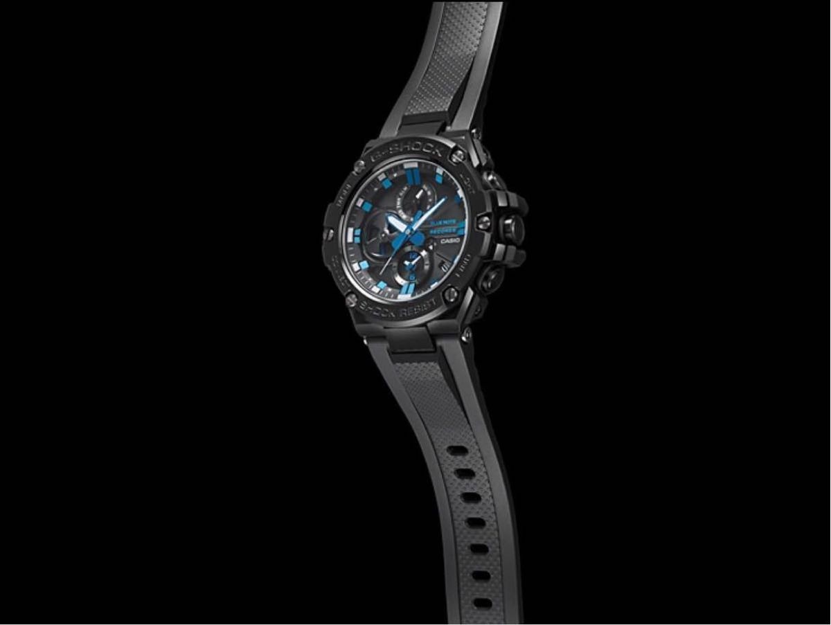 Rare CASIO G-Shock GST B100 Complete with Bluetooth BLUE NOTE RECORDS Collaborat