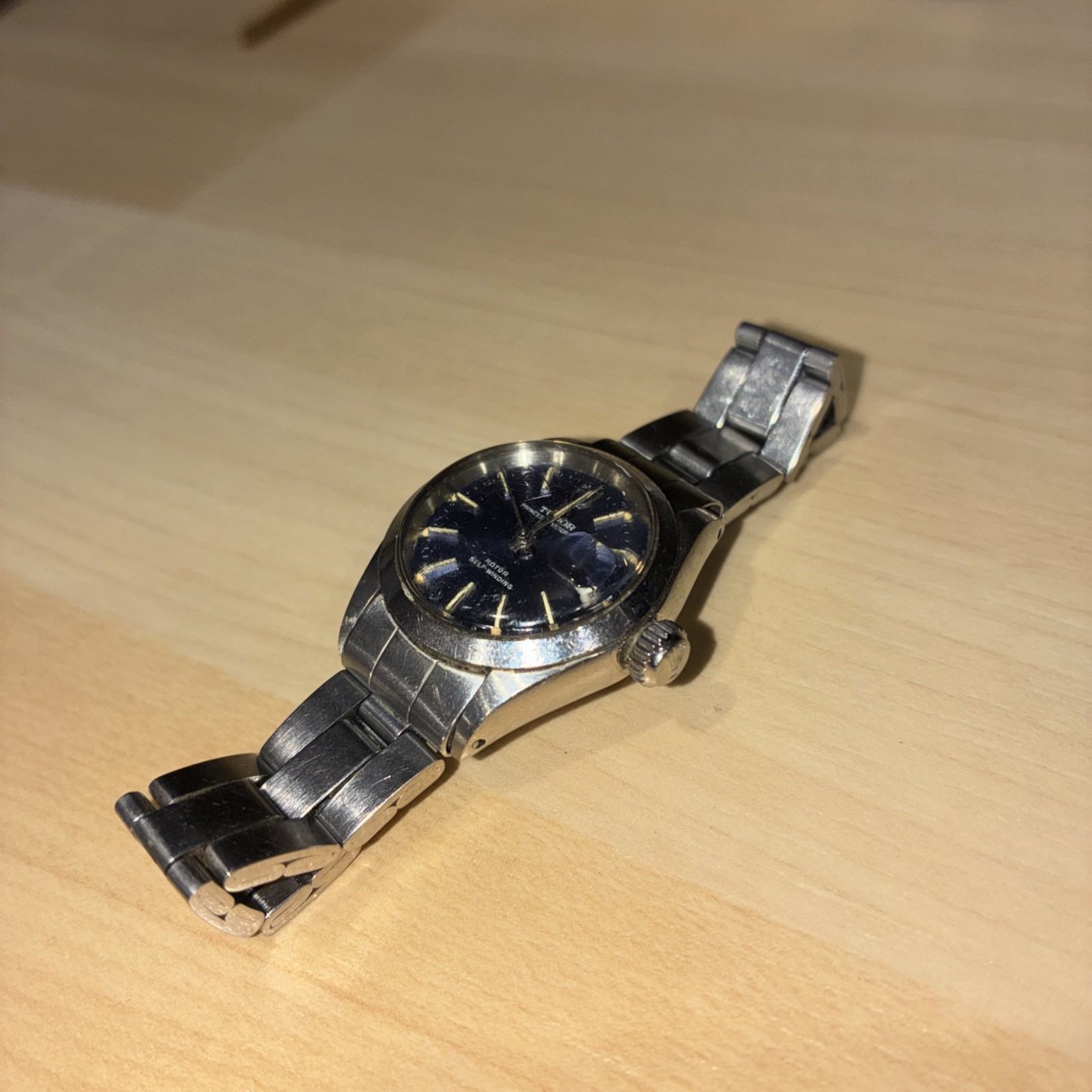 1979 Tudor Rolex Princess Oysterdate Ref. 783413 Blue Dial Automatic Wristwatch