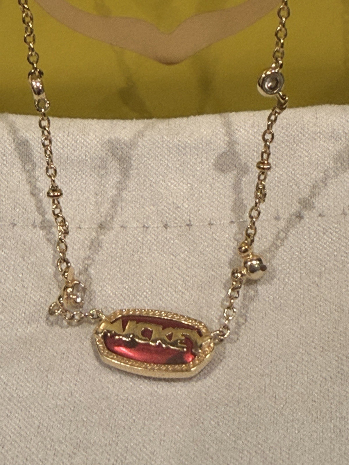 Kendra Scott x Disney Mickey Mouse Icon Elisa Short Necklace in Red