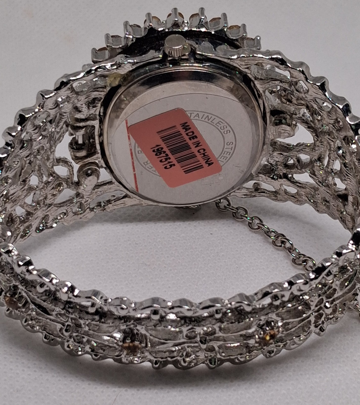 Strada Genoa Cameo Bracelet Watches & Matching Rings Lot Of 2 Vintage