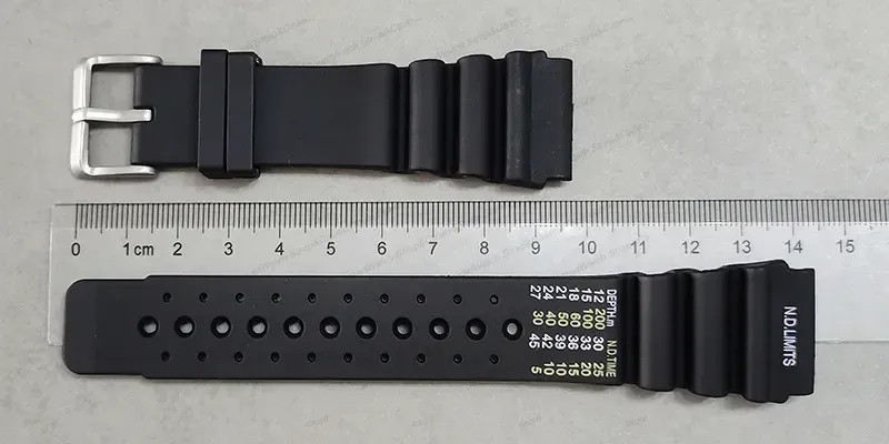 20mm 22mm 24mm Diver Silicone Watch Band Sport Strap for Seiko Casio