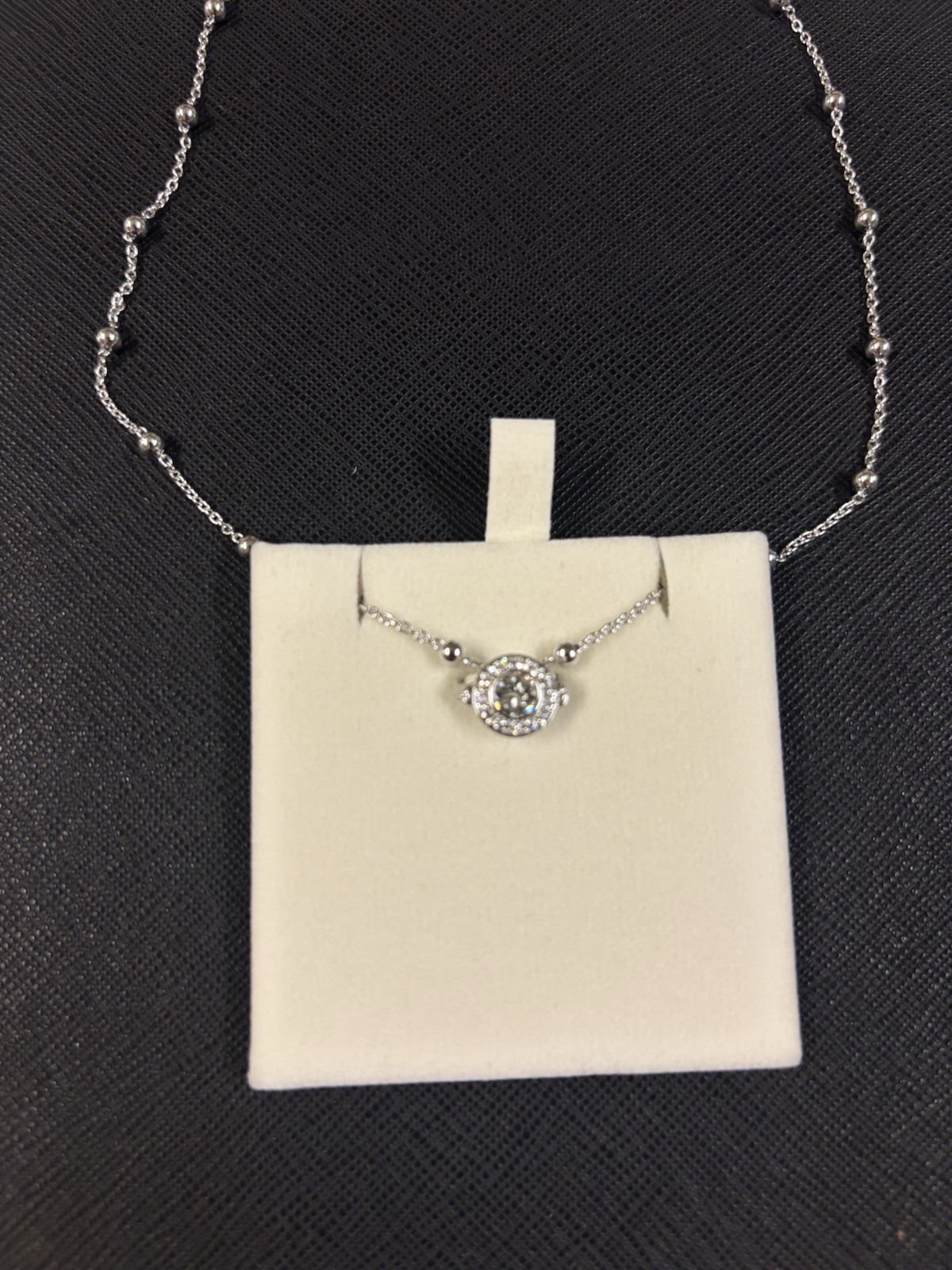 NEW Swarovski Una Angelic 5733116 Crystal Halo Slider Necklace Gift Box