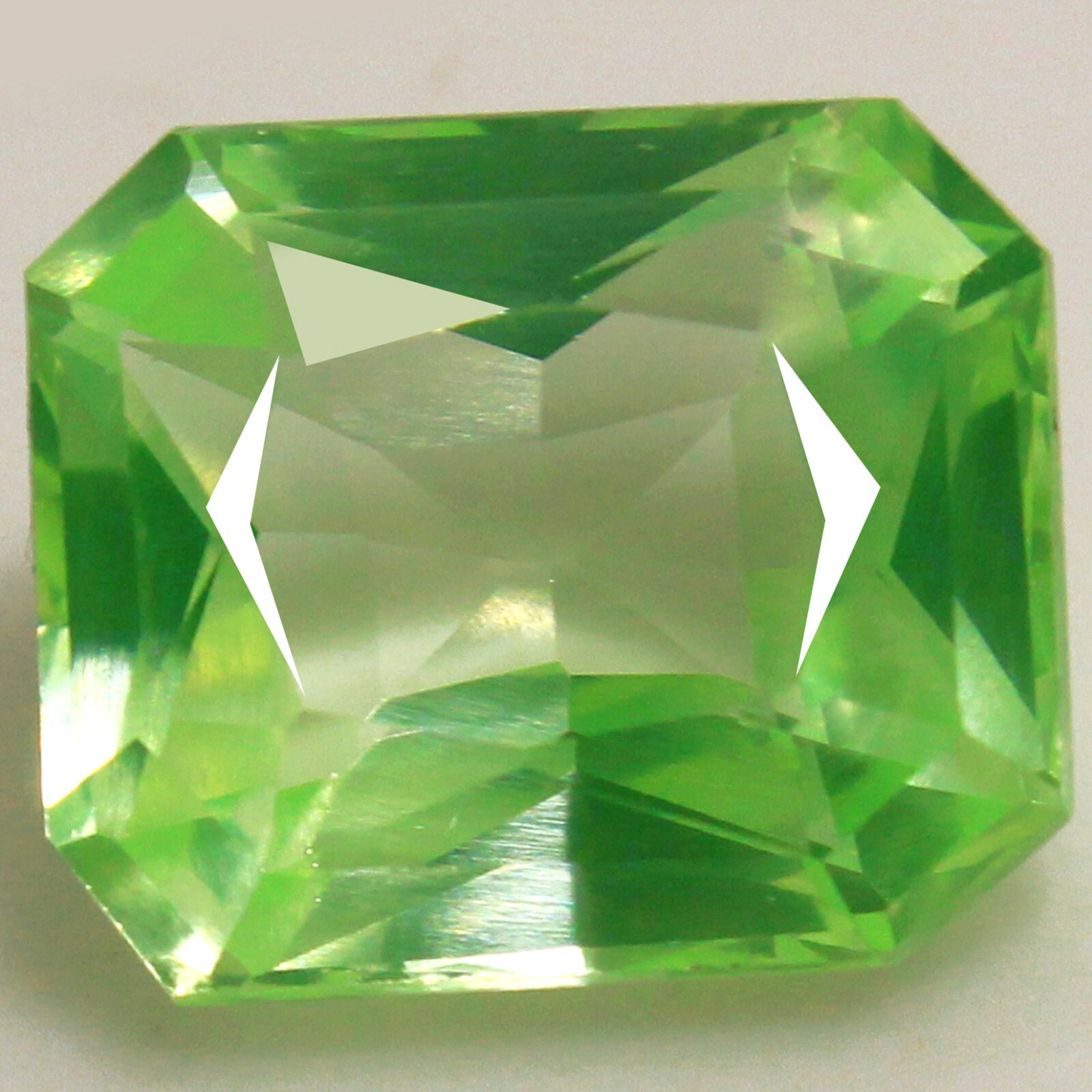 Natural 12.30 Ct Certified Tanzania Yellow Tanzanite 14×12 MM Emerald Gemstone