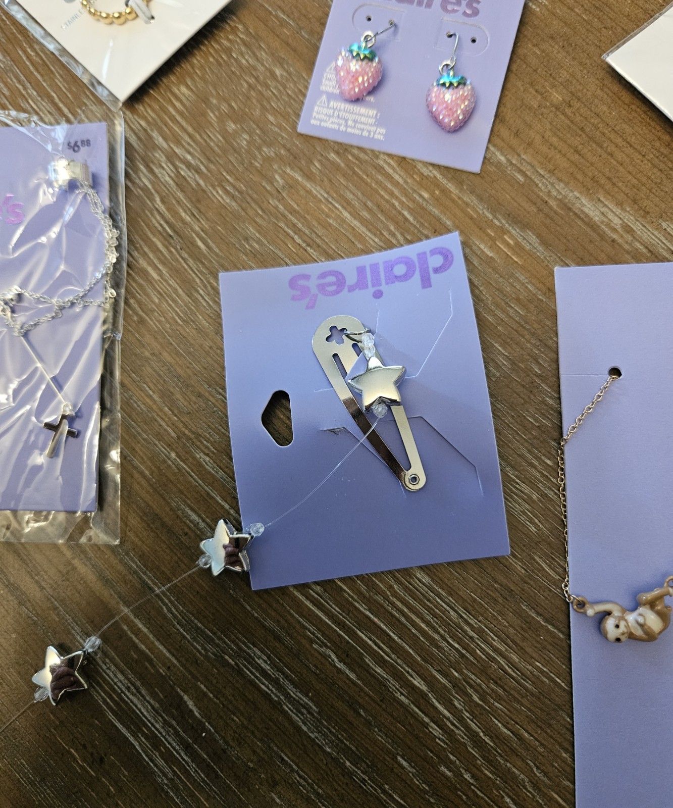 New 6 Pieces Of Claire’s Jewelry