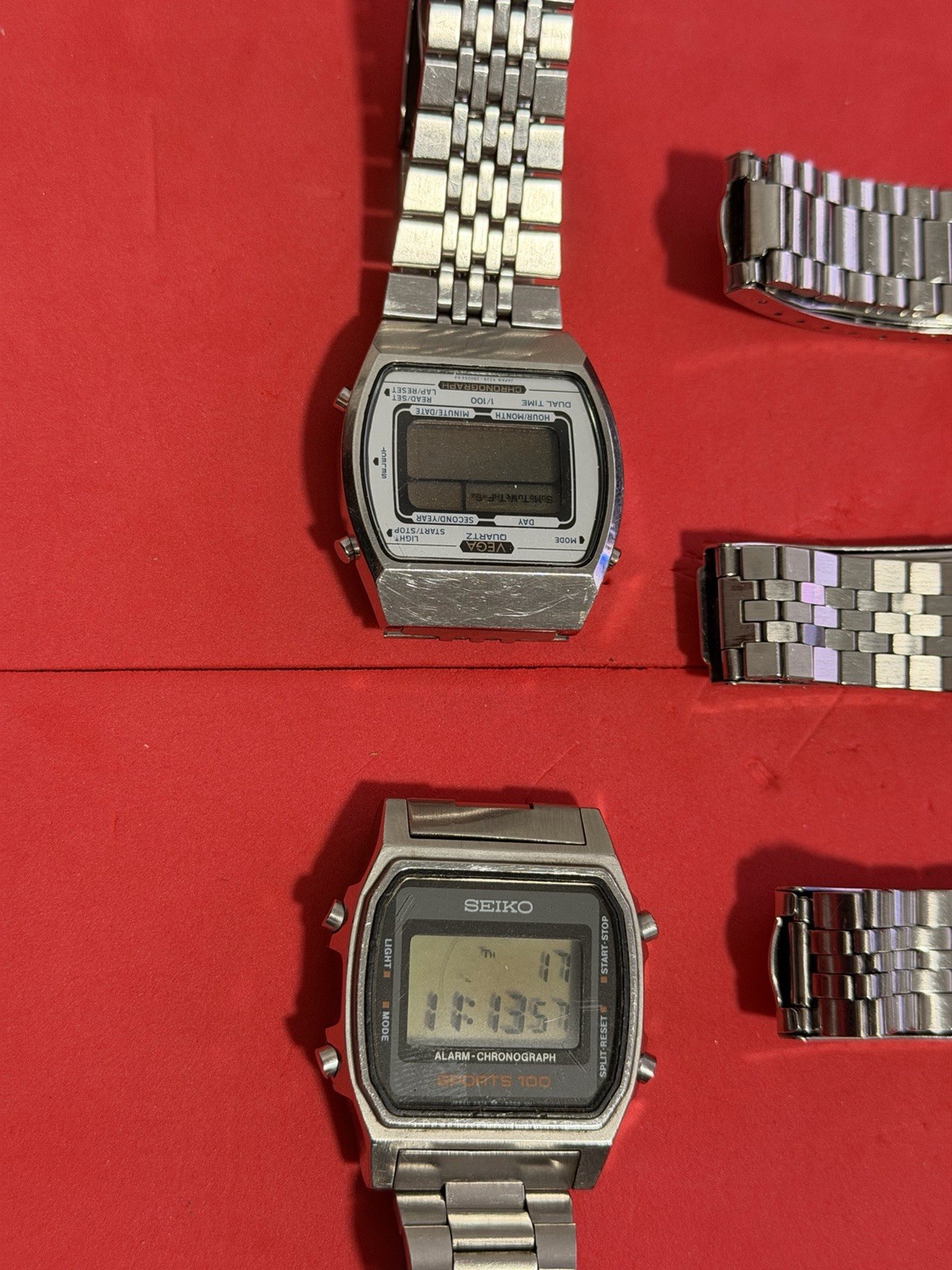 vintage 6 digital watches for men