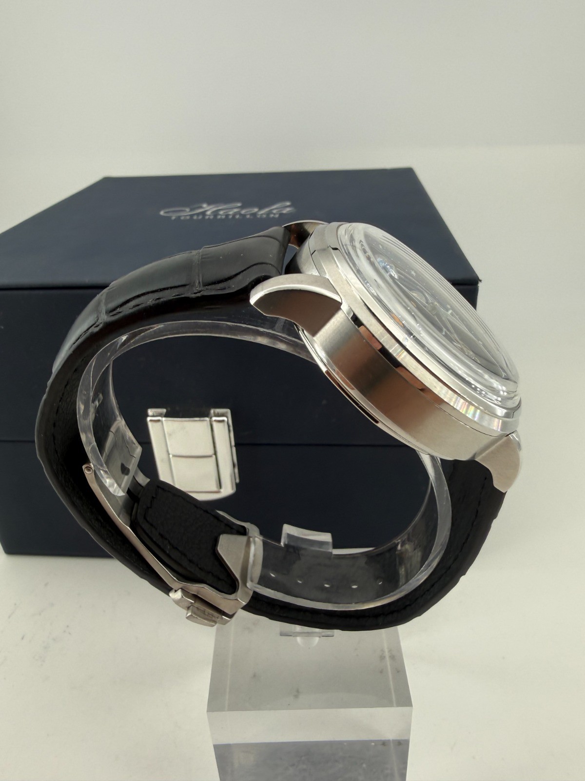 HAOFA Tourbillon 3D Galaxy Double Barrel Crystal Bezel Automatic Tou Ref. 2268