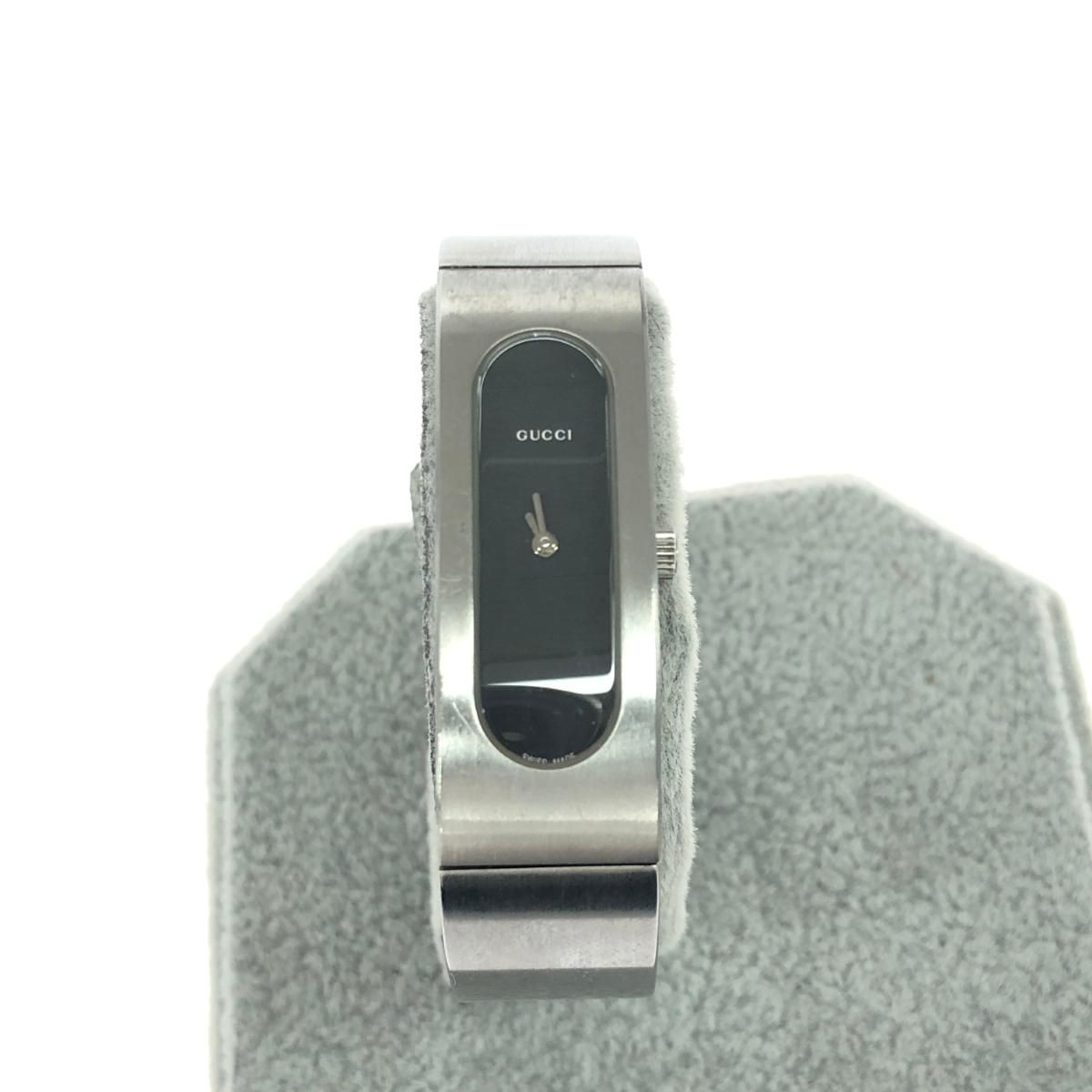 Gucci Quartz Watch 2400S Silver Ladies 15cm Strap From Japan