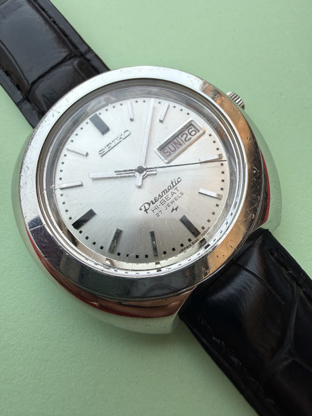 Seiko Prestamatic – 5146-7030 – Rare Seiko Day Date