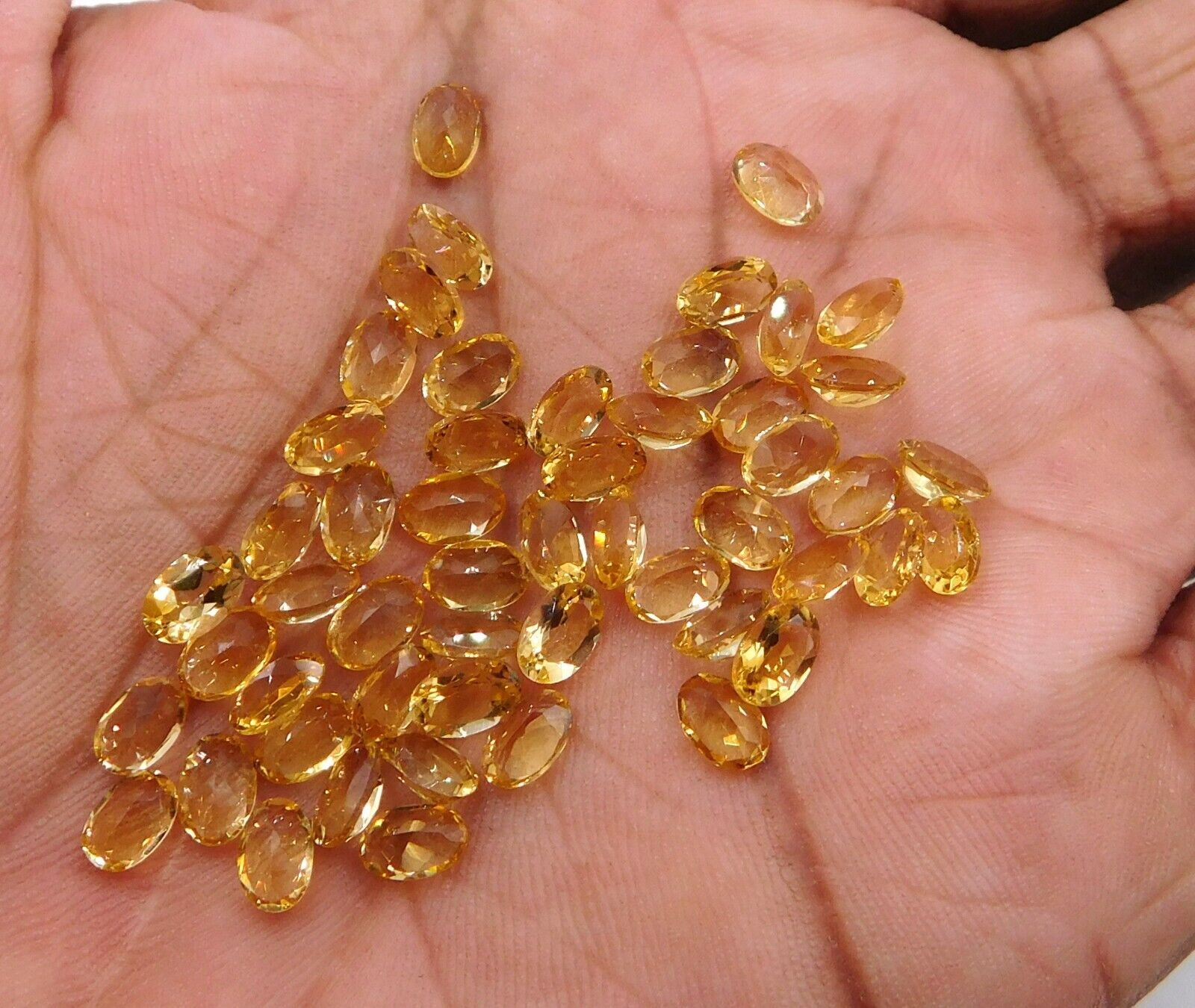 Natural Citrine Oval Cut Wholesale Lot Loose Gemstone 3×5 MM To 8×10 MM P-1958